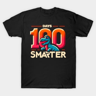 100 Days Smarter Dino T-Shirt